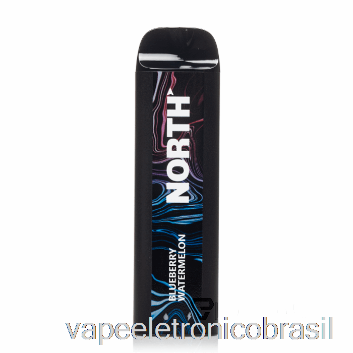 Vape Recarregável North 5000 Descartável Mirtilo Melancia